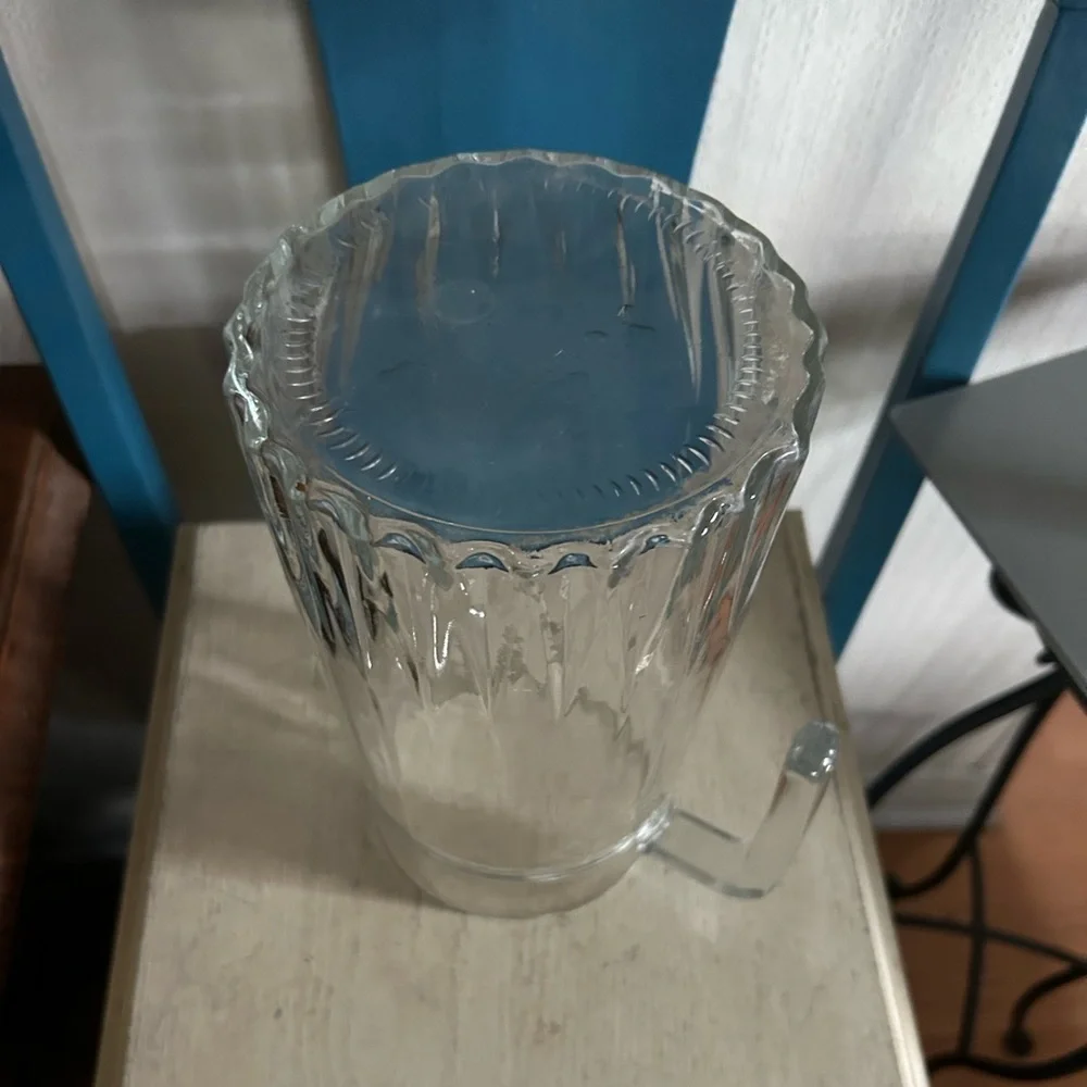 Vintage Glass Pitcher